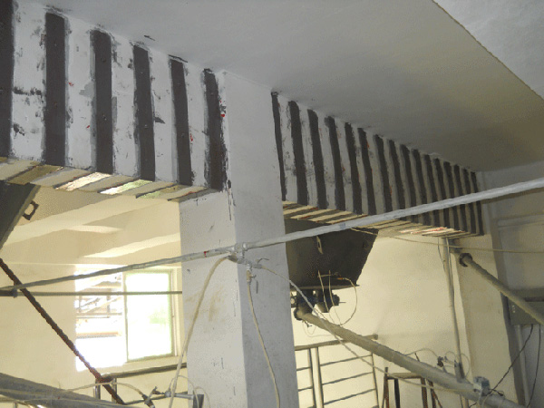 四会建华管桩厂粘钢加固